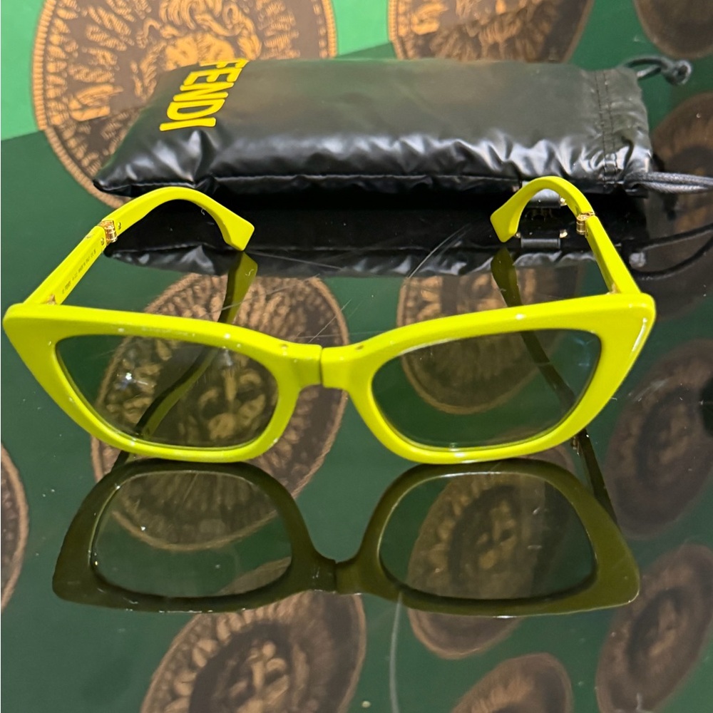 Fendi Vibrant Lime Sunglasses